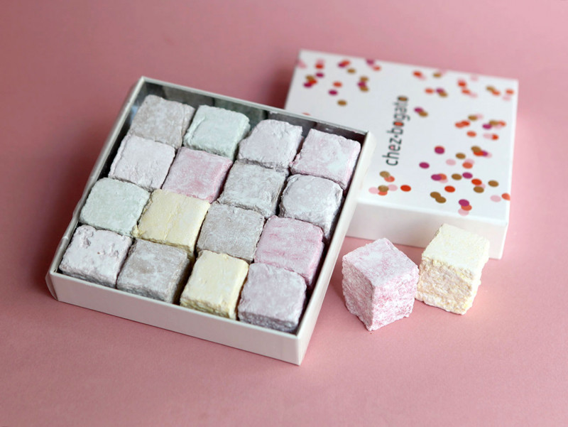 Coffret de guimauves artisanales assorties