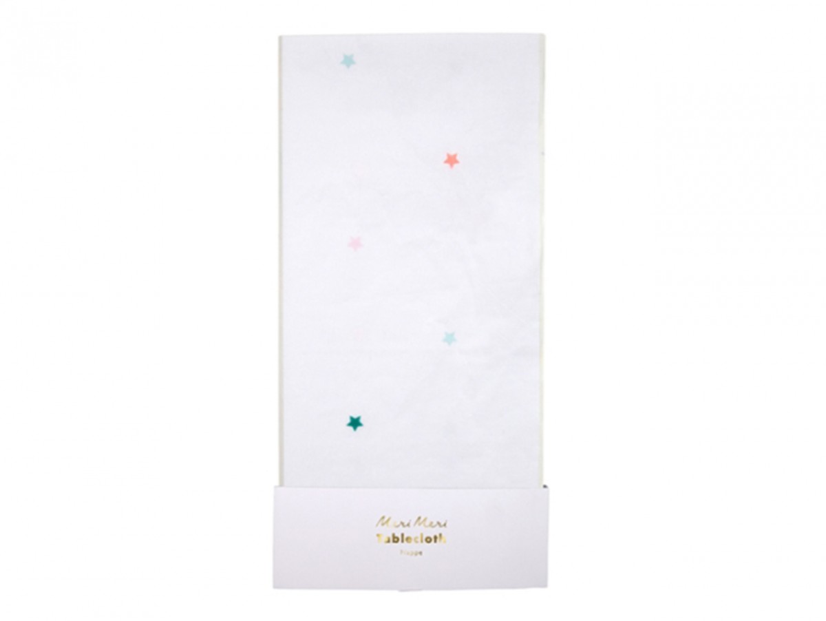 Nappe à étoiles multico
